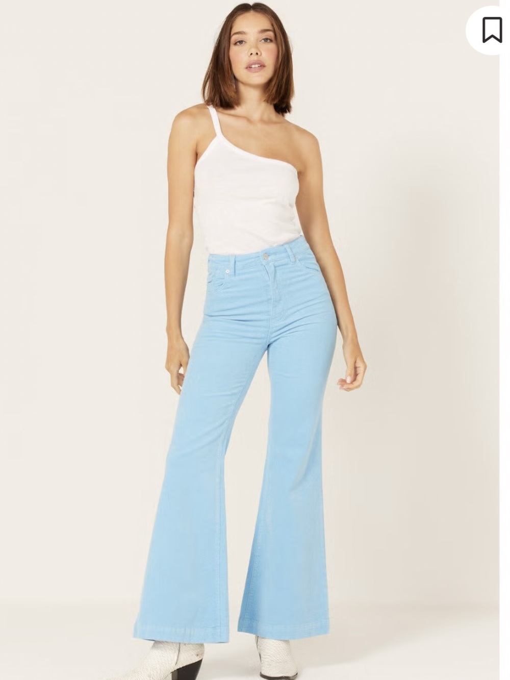 ROLLA'S WOMEN'S HIGH RISE CORDUROY
EASTGOAST FLARE JEANS size 25